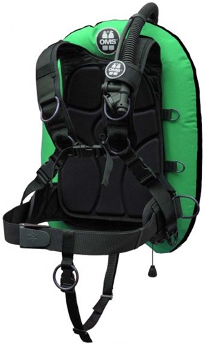 OMS S, LIZARD GREEN / black IQ Lite PF Mono 27 lb