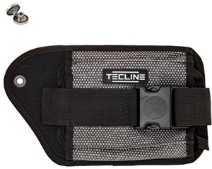 Double weight pocket Grey Kevlar, right - Tecline