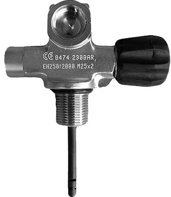 Lateral Valve Right 230Bar M25X2 Air G5/8