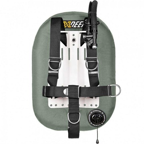 Xdeep Zeos 38 Standard Set, Ss Backplate, LIGHTGREY