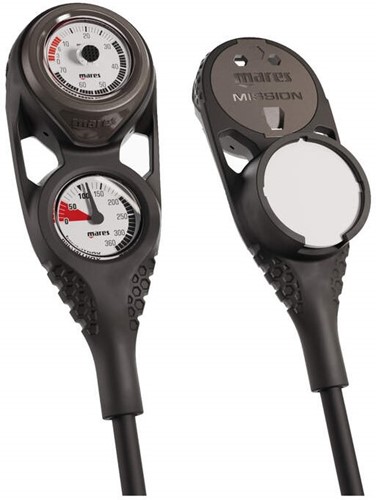 Mares Mission 3 Console Manometer & Dieptemeter