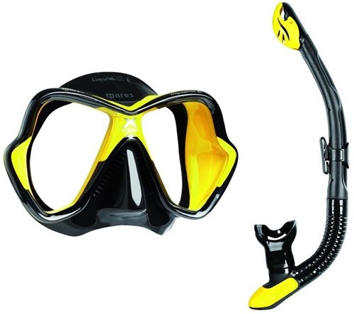 Mares X-vision Ultra Dry snorkelling set