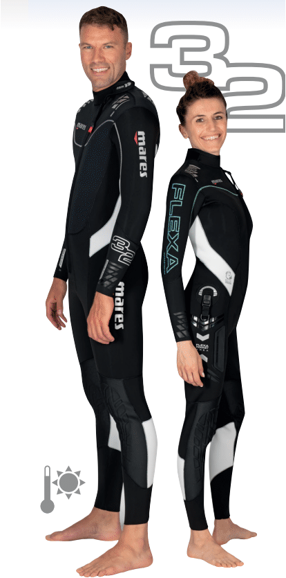 Mares 412372, Neoprenanzug für Damen, Mehrfarbig, 2