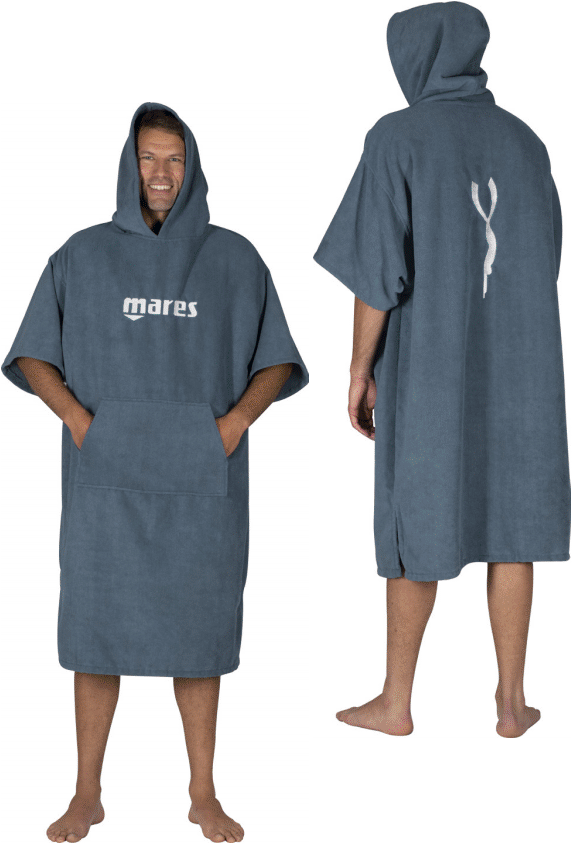 Mares Ascent Poncho Blue