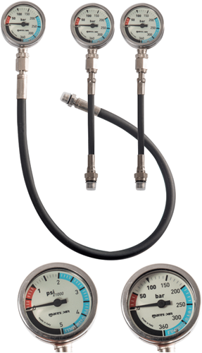 Mares Instrum.Spg52 15Cm Rubber Oxygen-Xr Line Bars