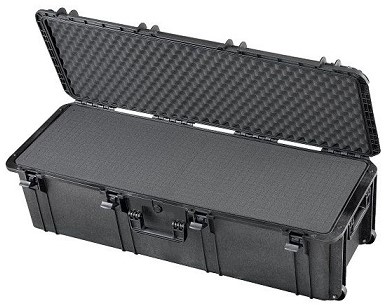 Max Case MAX 1100H330 Black cubed foams 1100 x 370 x 330 mm