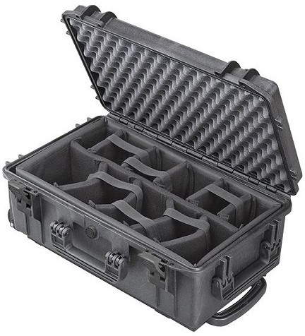 Max Case MAX 520 Black padded dividers 520 x 290 x 200 mm