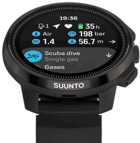 Suunto Ocean All Black Duikcomputer