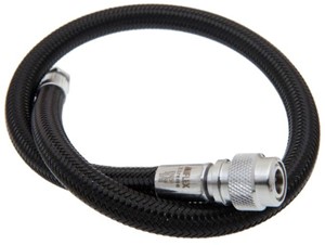 Inflator hose flex - black