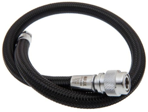 Inflator hose flex - black