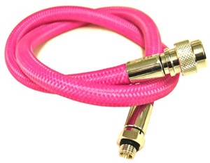 Inflator hose flex pink 