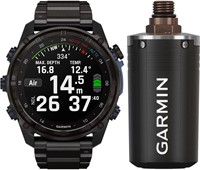 Garmin Descent MK3i (51) DLC Titanium/DLC Titanium band Duikcomputer met T2 zender