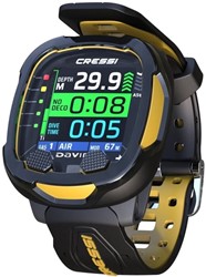 Cressi duikcomputer Da Vinci Black Yellow