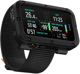 Suunto Nautic met Textile Strap Duikcomputer