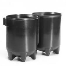 Tankvoet Dubbel 10 Liter  2X 170Mm Black
