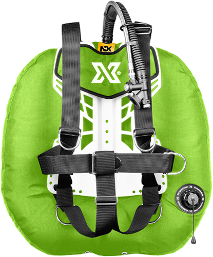 Xdeep Nx Project Technische Wing Aluminium Small LIME