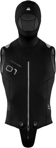 Waterproof O1 Overvest 5mm with hood