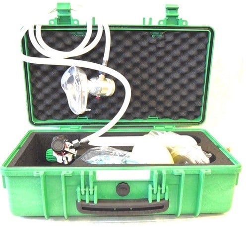 Zuurstofkoffer 2 liter EMT