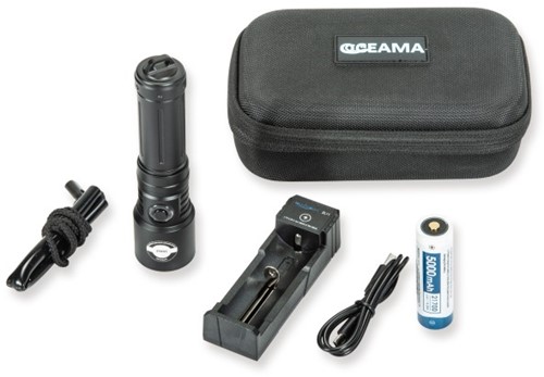 Oceama Snake Duiklamp gecombineerd met Laser-3
