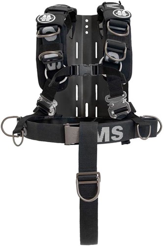 OMS AL backplate with Comfort Harness System III