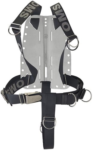 OMS Stalen Backplate Met Smartstream Harnas + Crotchstrap