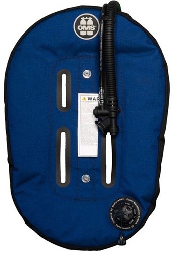 OMS IQ Lite XL CB - Cummerbund Signature with Ocean Blue / Black Performance Mono Wing 32 lb (~12.5 kg)
