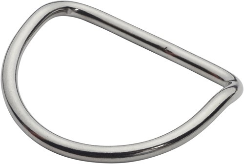 OMS 2 /5,1cm Gebogen (45°) Stalen D-Ring