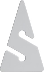 OMS Cave Line Arrow Wit (12 Stuks)