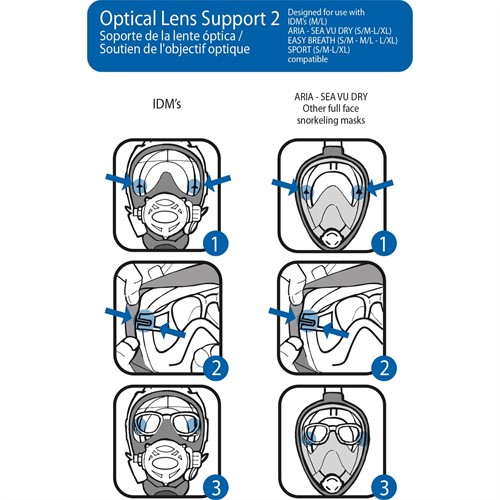Ocean Reef Optical Lens Support 2.0 Black-2
