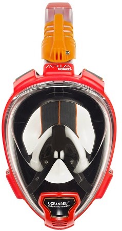 Ocean Reef ARIA QR+ w/ camera holder S/M Red
