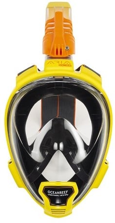 Ocean Reef ARIA QR+ w/ camera holder S/M Yellow