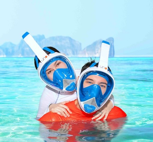 Ocean Reef UNO Full Face snorkelmasker bij sublub