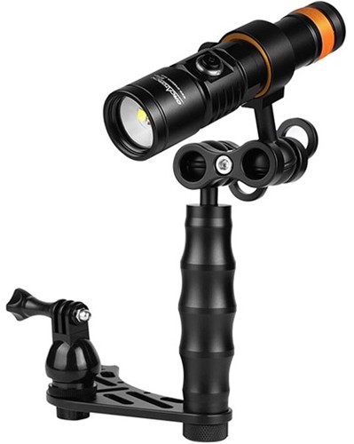 Orca D710V Video Duiklamp met tray set