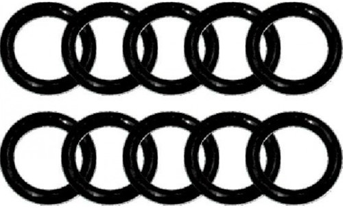 Beaver 10 x Reg/Valve O-Ring-Euro Type-Standard