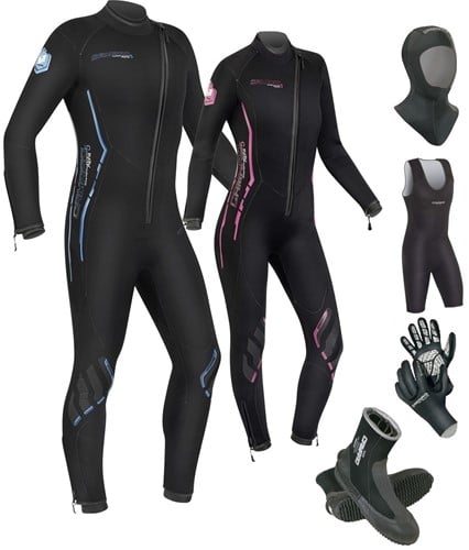 Camaro 5mm Alpha pakset met baselayer