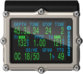 Shearwater Petrel 3 Duikcomputer