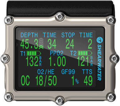 Shearwater Petrel 3 Duikcomputer