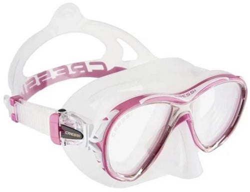 Cressi Naxos Clear/Pink Duikmasker