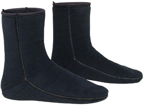 Bare Polar Stretch Mid-Layer Boot Liner, Unisex, Black 