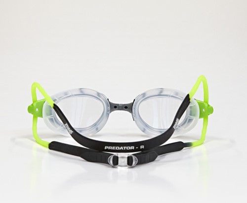 Zoggs Predator Black Green Clear Regular