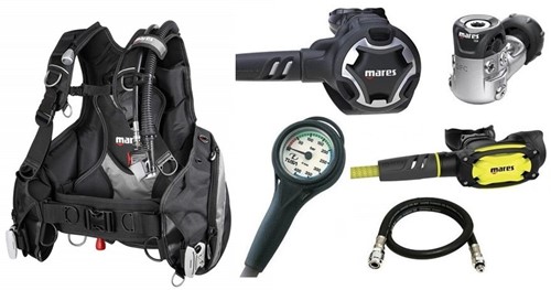 Mares Set Prestige Dual 15