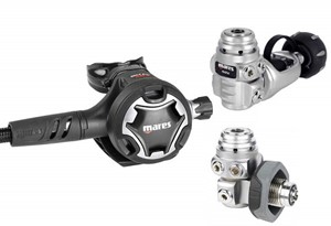 Mares Dual Adj 62X BKBK 1e + 2e Trap