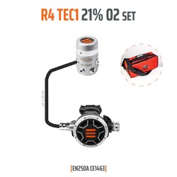 Tecline R4 / Tec1 Din Stage Automatenset