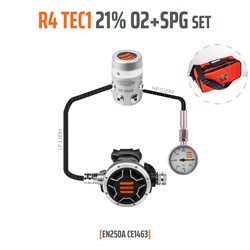Tecline R4 / Tec1 Din Stage Automatenset Met Manometer