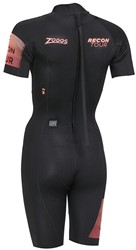 Zoggs RECON tour SHORTY Woman Black/Red XS