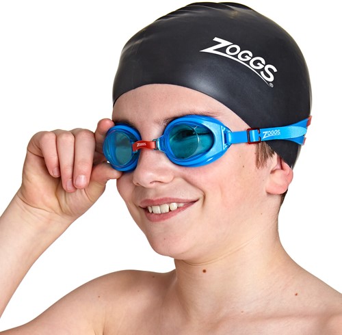 Zoggs Ripper Jnr Blue Red Tint Blue