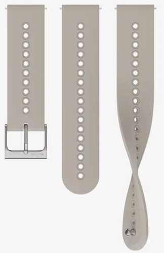 Suunto Ocean 22Mm Urban 4 - Silicone Strap - Sand Gray - S+M