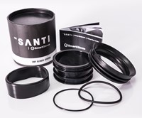 Santi Smart Glove Drooghandschoenring Set