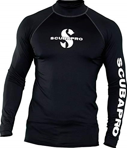 Scubapro Black Rg Ls Mn Upf50 L