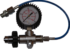 Schietsport Vulslang Met Manometer 60Cm